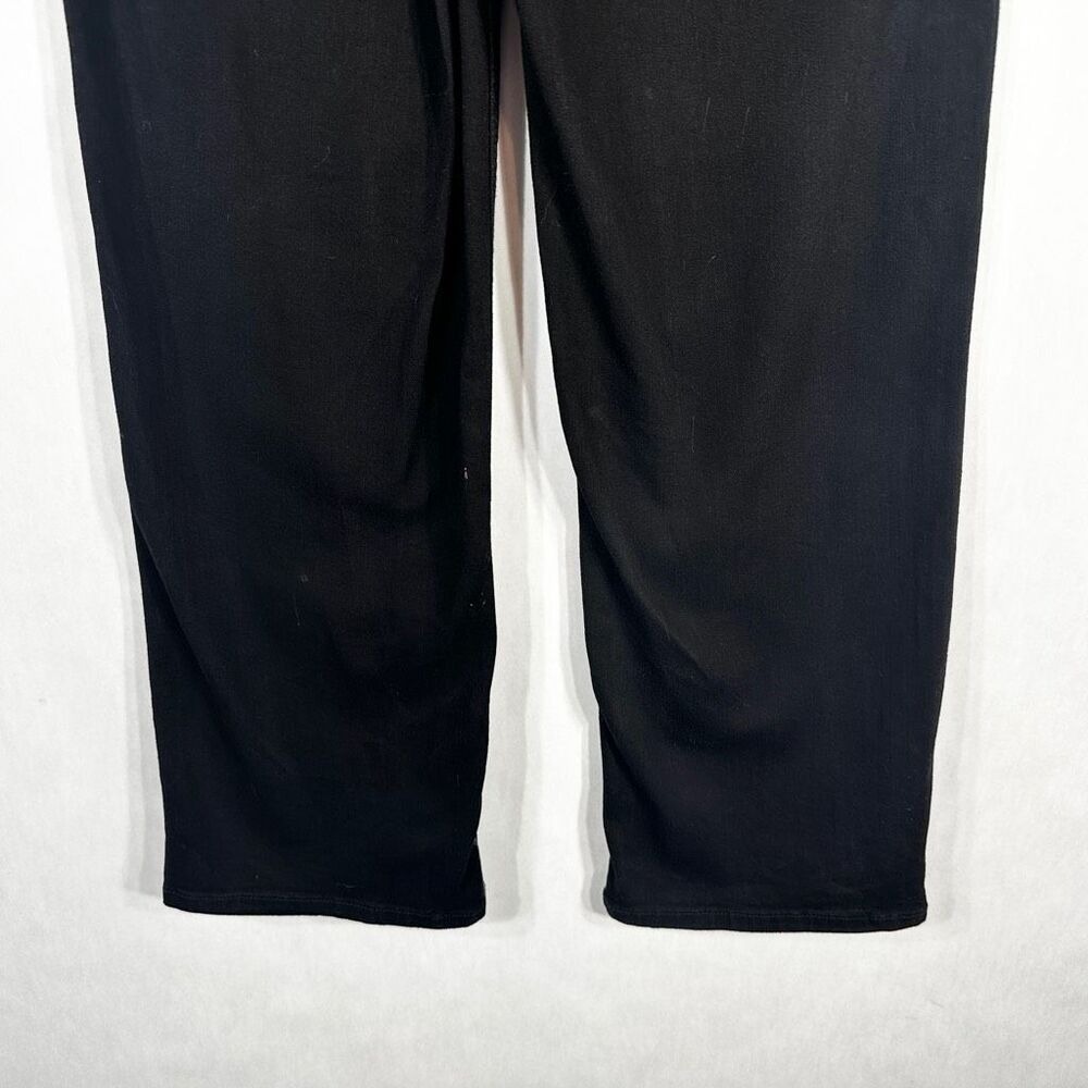 Time Tru Sz 4 Jeans Black Straight Hand Painted Gold Lunar Sun Witch Grunge 1602 - Picture 10 of 13